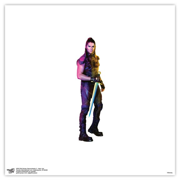 Gallery Pops Disney Descendants 3 - Hero Jay Wall Art, Unframed Version, 12" x 12"