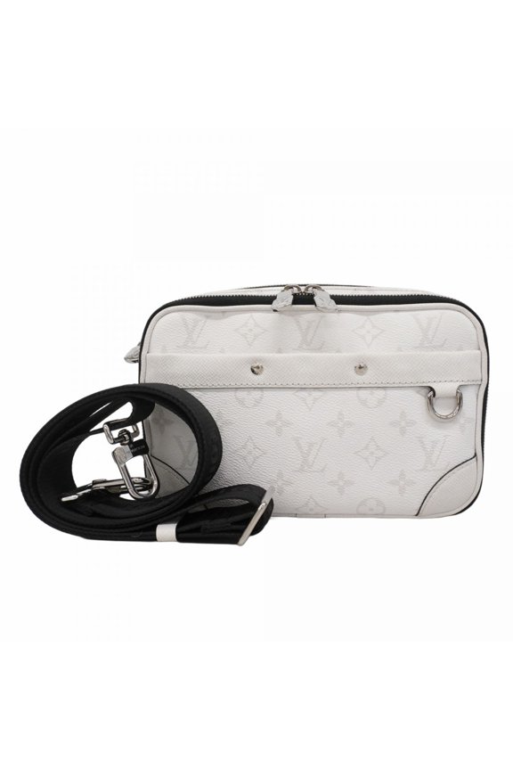 Pre-Owned Louis Vuitton Taigarama Alpha Shoulder Bag M31069 Bronze Men's P2367851