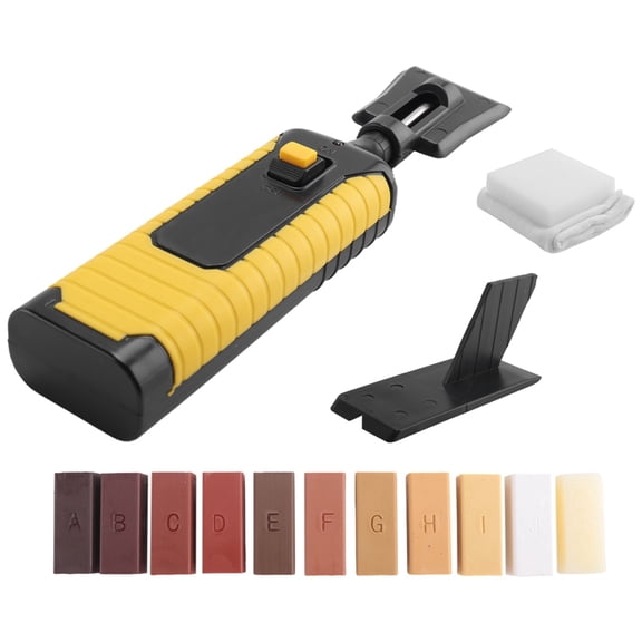 Laminate Flooring Repair Kit Electric Heating Wood Floor Scratch Repair for Furniture (11 Color)
