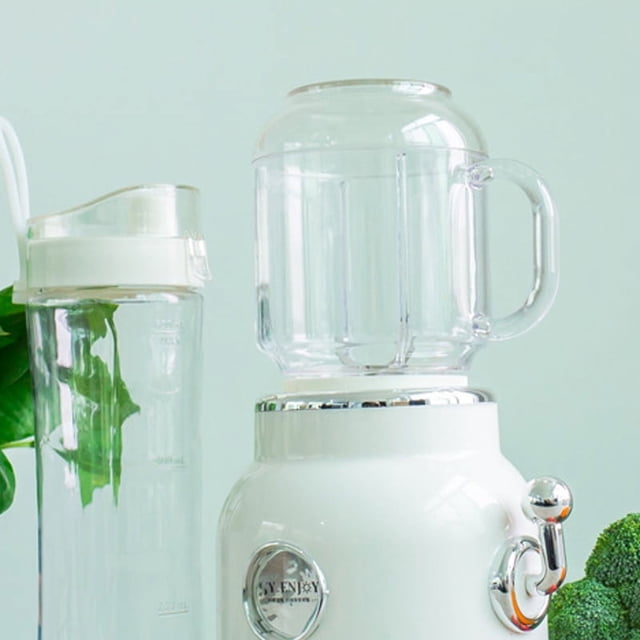 Portable Retro Blender Portable Shake Blender With Stainless Steel Blades Shake And Ice Crush Maker Portable Countertop Blender Mini Blender With Double Cup Retro Shake And Ice