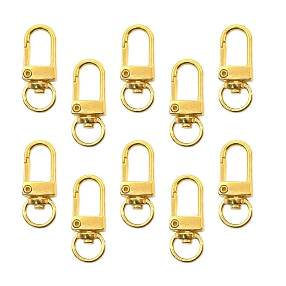 10 Pcs Metal Lobster Claw Clasps Keychain Hooks Hardware Accessories for Bag