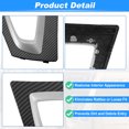 thumbnail image 7 of Unique Bargains Gear Shift Panel Shifter Bezel Frame Cover for BMW 3 4 Series F30 F31 F34 F35 F32 F33 F36 No.51169234131 Carbon Fiber Pattern Center Console Control Panel Trim, 7 of 7