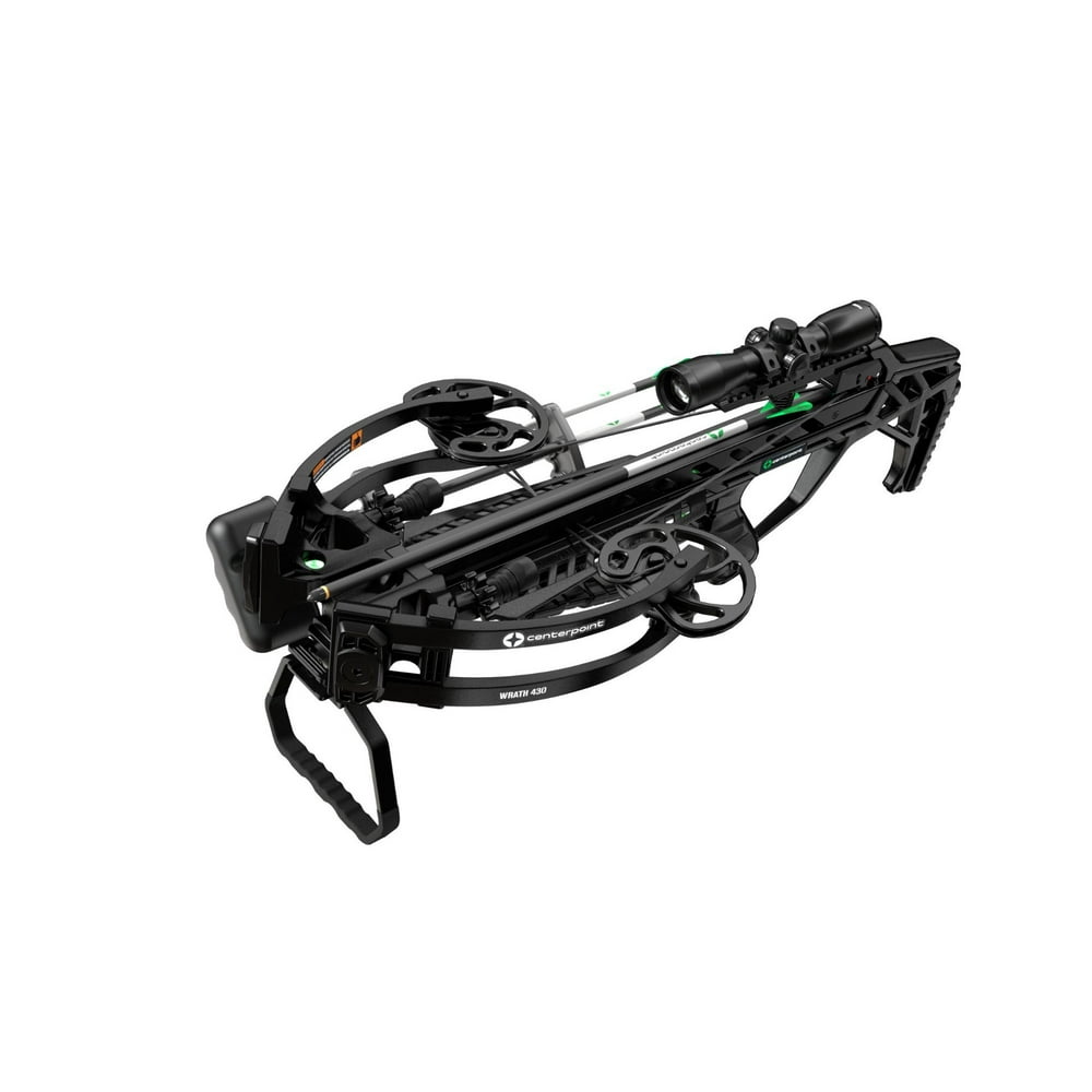 CenterPoint Wrath 430 Crossbow Package, 430 FPS - Walmart.com - Walmart.com