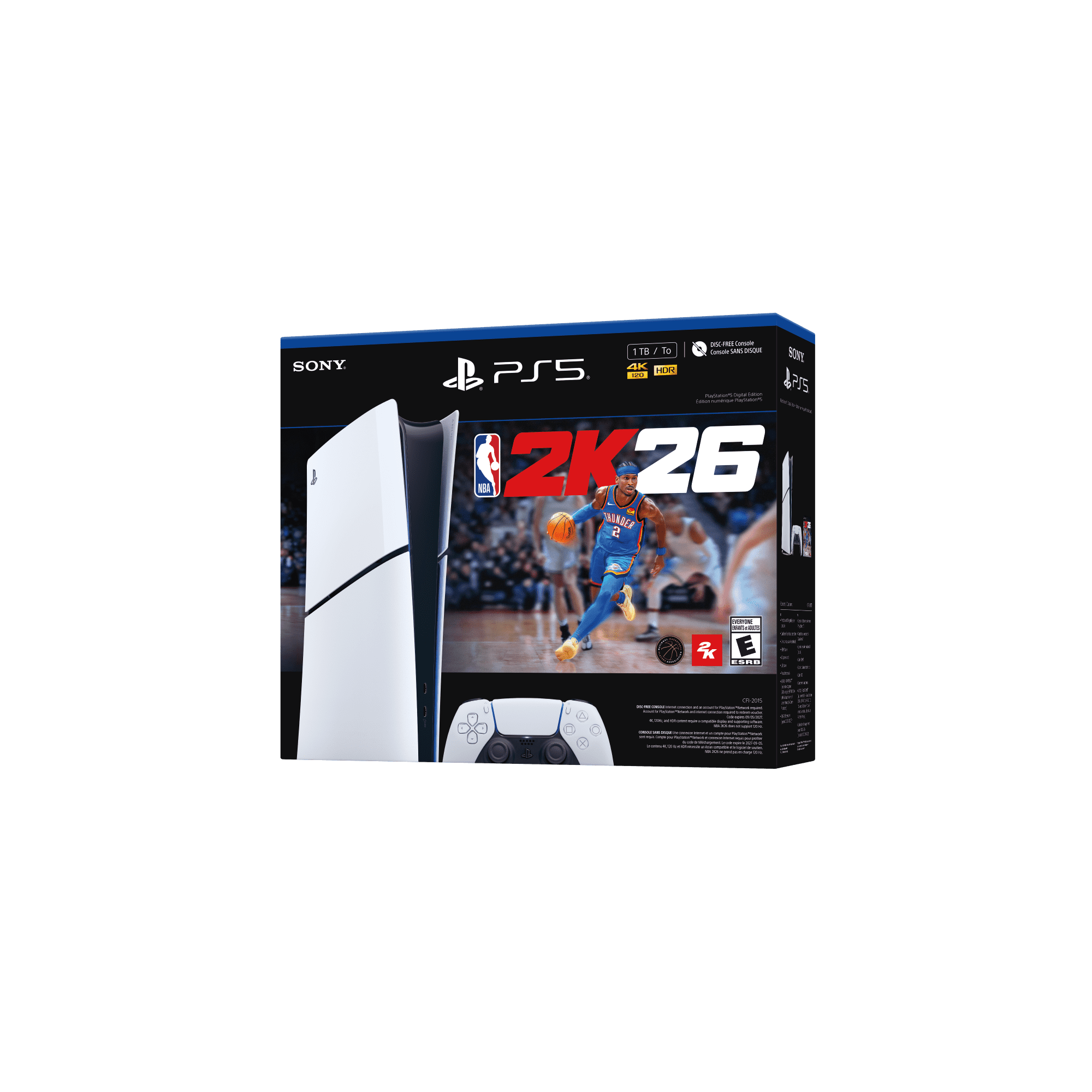 PlayStation®5 Digital Edition – NBA 2K26 Bundle (model group