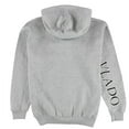 thumbnail image 2 of Vlado Mens Graphic Hoodie Sweatshirt, Grey, Large, 2 of 2