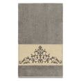thumbnail image 1 of Linum Home Textiles Scarlet Embellished Turkish Cotton Bath Towel, 1 of 7