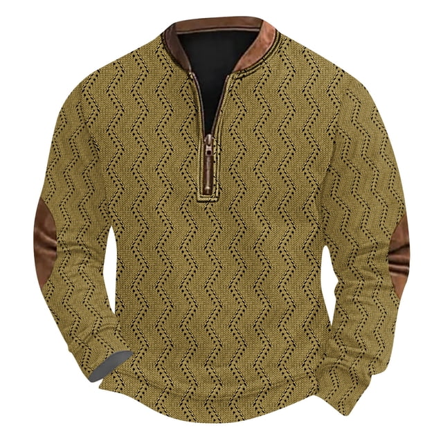 COM1950s Chandail à Capuchon pour Hommes, Chandails pour Hommes Chandail à Capuchon, Chandail à Capuchon à Col Rond pour Hommes Imprimé Chandail à Enfiler Haut à Manches Longues, Chandail à Capuchon pour Hommes, Chandail à Capuchon pour Hommes