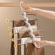 thumbnail image 5 of 360Swivel Folding Pants Hanger Tiltable Space-saving Adjustable Holder for Home Bedroom Bathroom, 5 of 5
