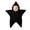 Black, variant on Loyni Star Shape Newborn Swaddle Sleep Sack Unisex Infant Coral Fleece Wearable Blanket Hooded Wrap Swaddle Soft Cozy Baby Sleeping Bag 0-3 Months Black