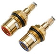 thumbnail image 4 of Universal Replacement Tap Valves Brass Ceramic Disc Cartridge Inner Faucet Valve, 4 of 6