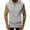 Gray, variant on Swuxness Men's Sleeveless Hooded Tank Solid Color Pocket Zip Closure Casual Lightweight Top Shirts