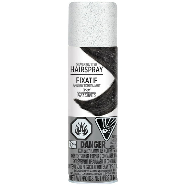 3 Oz. Silver Glitter Hair Spray Walmart.ca