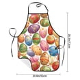thumbnail image 2 of Anti-Fouling Belt Pocket Elasticated Apron - Non-Slippery Non-Fading Non-Shrinking Non-Crinkly Water-Repellent Colorful Easter Eggs Cartoon, 2 of 8