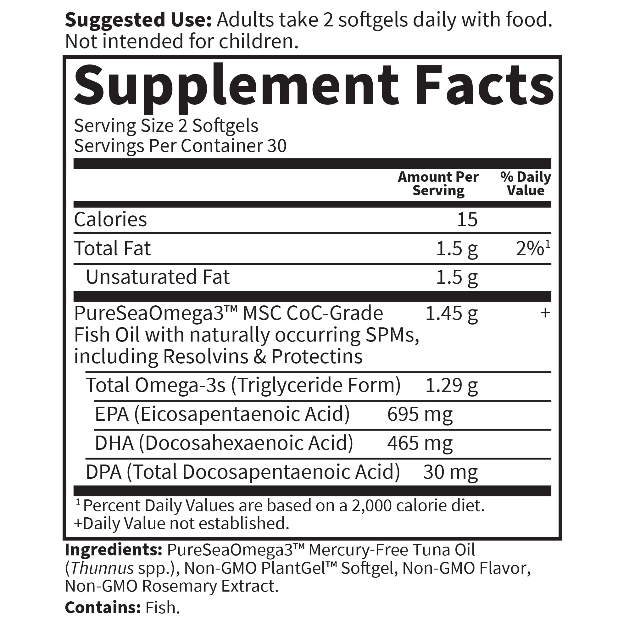 Garden of Life Dr. Formulated Advanced Omega, 60 Softgels