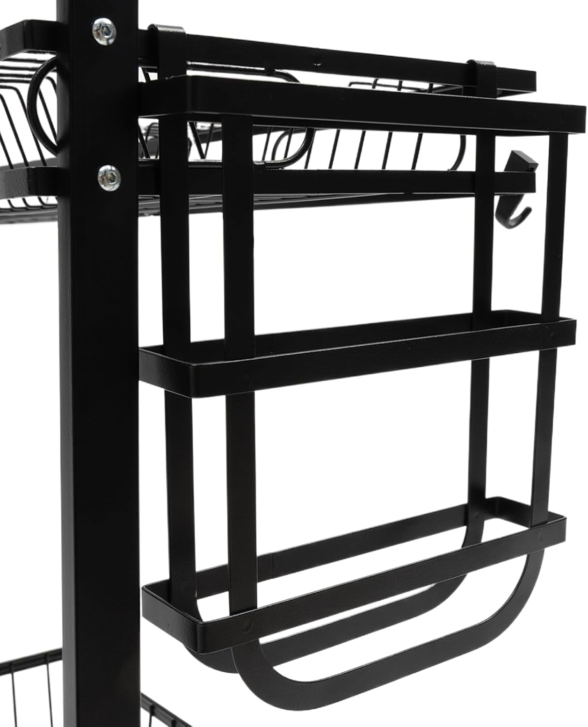Over The Sink Dish Drying Rack 2-Tier Multifunctional Large Storage Kitchen Dish Rack for Storing Seasonings Dishes Chopsticks Cutting Boards (32.3in)