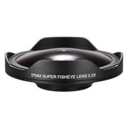 Apexeon Fisheye Lens,Fisheye Lens 0.3X  Wide 37MM 0.3X  QISUO Mashem Lens Series 37MM