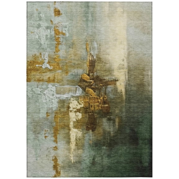Dalyn Rugs Machine Washable Indoor/Outdoor Chantille ACN2157 Brown 2'6" x 3'10" Rug