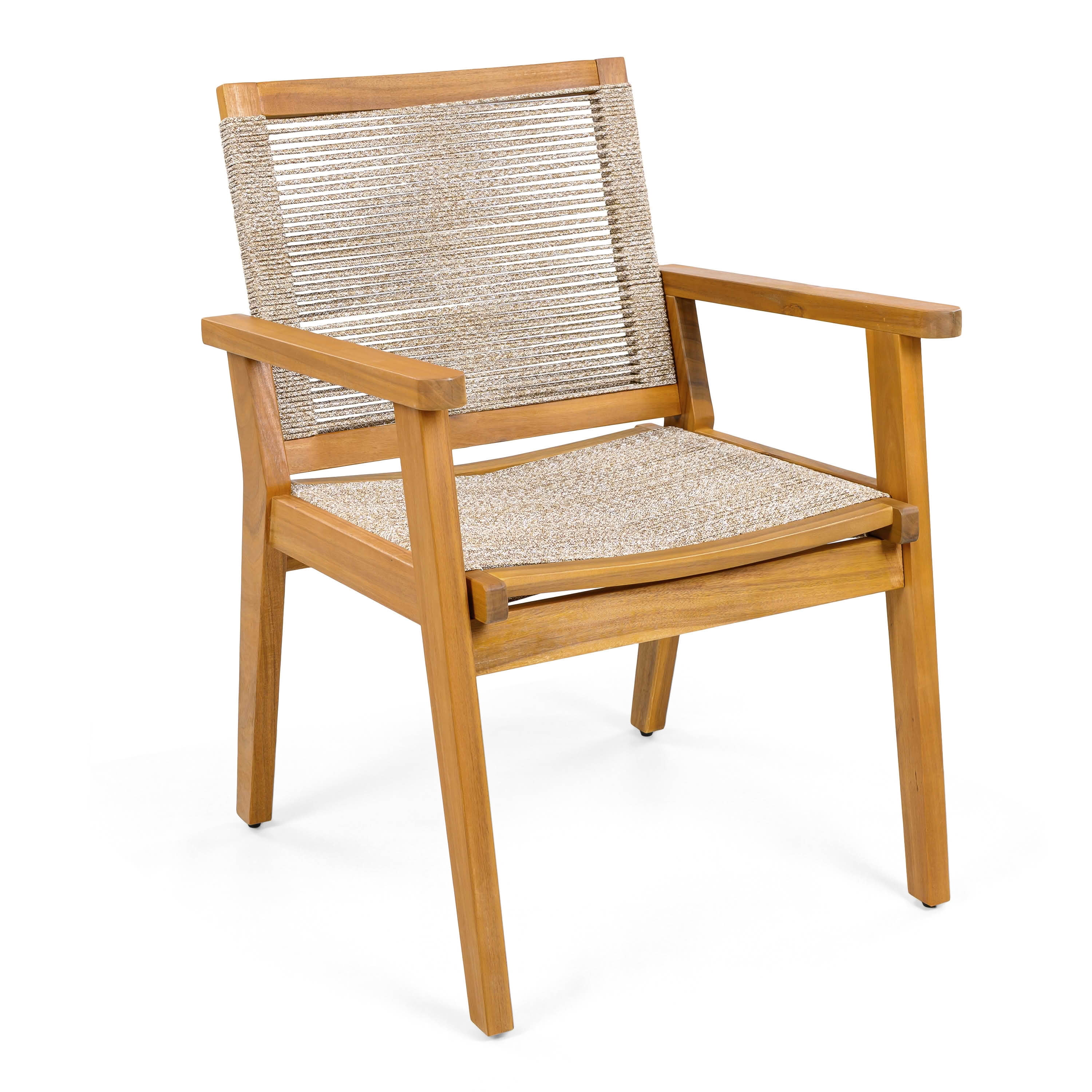 MAYEERTY 2-Piece Patio Dining Chairs with Ergonomic Design & Easy Assembly for Garden Balcony