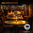 thumbnail image 4 of Tricolor LED Rechargeable Round Table Lamp - Adjustable 1500-6500K Warm, Neutral, and White Light - Touch Control with 4000mAh Battery - Modern Portable Design in White, 4 of 7