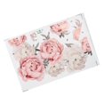 thumbnail image 4 of Autocollants muraux à motifs de pivoines, décoration de chambre à coucher, autocollant de fond, 4 of 4