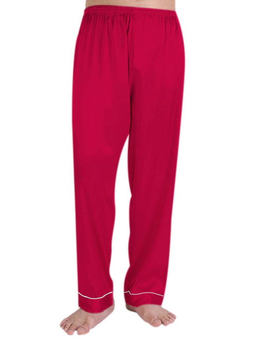 URMAGIC Men's Silk Satin Pajama Pants Comfy Soft Lounge Bottom