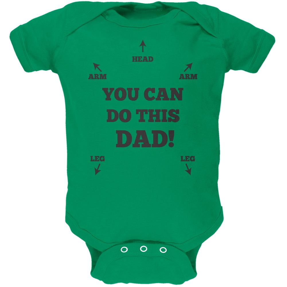 Father S Day You Can Do This Dad Kelly Green Soft Baby One Piece 12 18 Months Walmart Com Walmart Com Father S Day You Can Do This Dad Kelly Green Soft Baby One Piece 12 18 Months Walmart Com Walmart Com