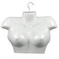 thumbnail image 3 of Kokiya Female Manikin Bra Holder Ladies' Upper Torso Display Form for Dress Display White Color, 3 of 9