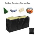 thumbnail image 2 of Miuline Furniture Cushion Storage Bag Heavy Duty Waterproof 210D Oxford Fabric Rectangle Furniture Seat Protector Cushion Cover, 2 of 11