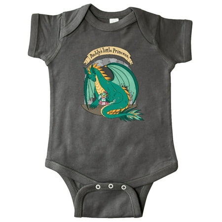

Inktastic Daddy s Little Princess with Dragon Gift Baby Boy or Baby Girl Bodysuit