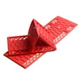 thumbnail image 1 of Tapis de Traction d'Urgence Pliables Rouges en PP avec Design Hexagonal en Nid d'Abeille - Pliage Réglable à 3 Étapes, Prise en Main de Pneu Non Parfumée pour SUVs, Voitures, Vans - Léger Paire de 1300g, Idéal pour, 1 of 7