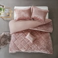 thumbnail image 4 of Home Essence Apartment Alyssa Velvet Duvet Cover Set, 4 of 15