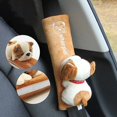 thumbnail image 1 of Funda de cojín para cinturón de seguridad de coche de muñeca bonita, almohada de viaje de animales de peluche, juguete para cinturón de seguridad de coche, 1 of 2
