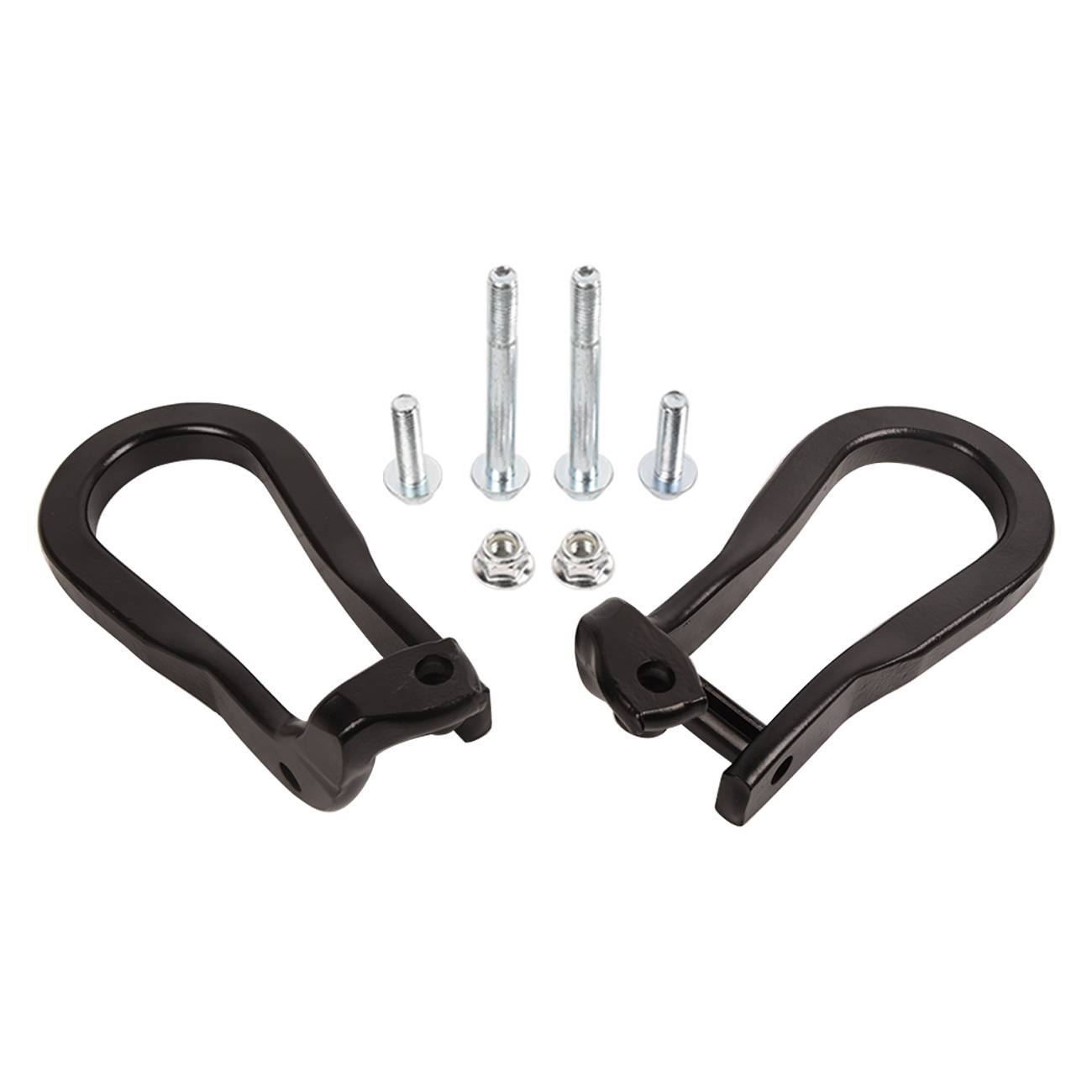 84072464 Black Tow Hooks Pair For 20152019 Chevy Silverado GMC Sierra