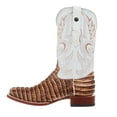thumbnail image 2 of Tanner Mark Boots Men`s Tanner Mark Orix Brown Caiman Tail Print 13in Montana Ice Top Brown 10 D, 2 of 5
