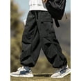 thumbnail image 4 of Pantalones ZAFUL de pana con bolsillo plano para hombre y mujer, 4 of 5