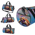 thumbnail image 3 of Turtle Durable Duffle Bag: Versatile Weekender, Yoga, Shoe Bag with Interior Zipper Pocket and Large Capacity - Size 17.7 Inches, 3 of 6