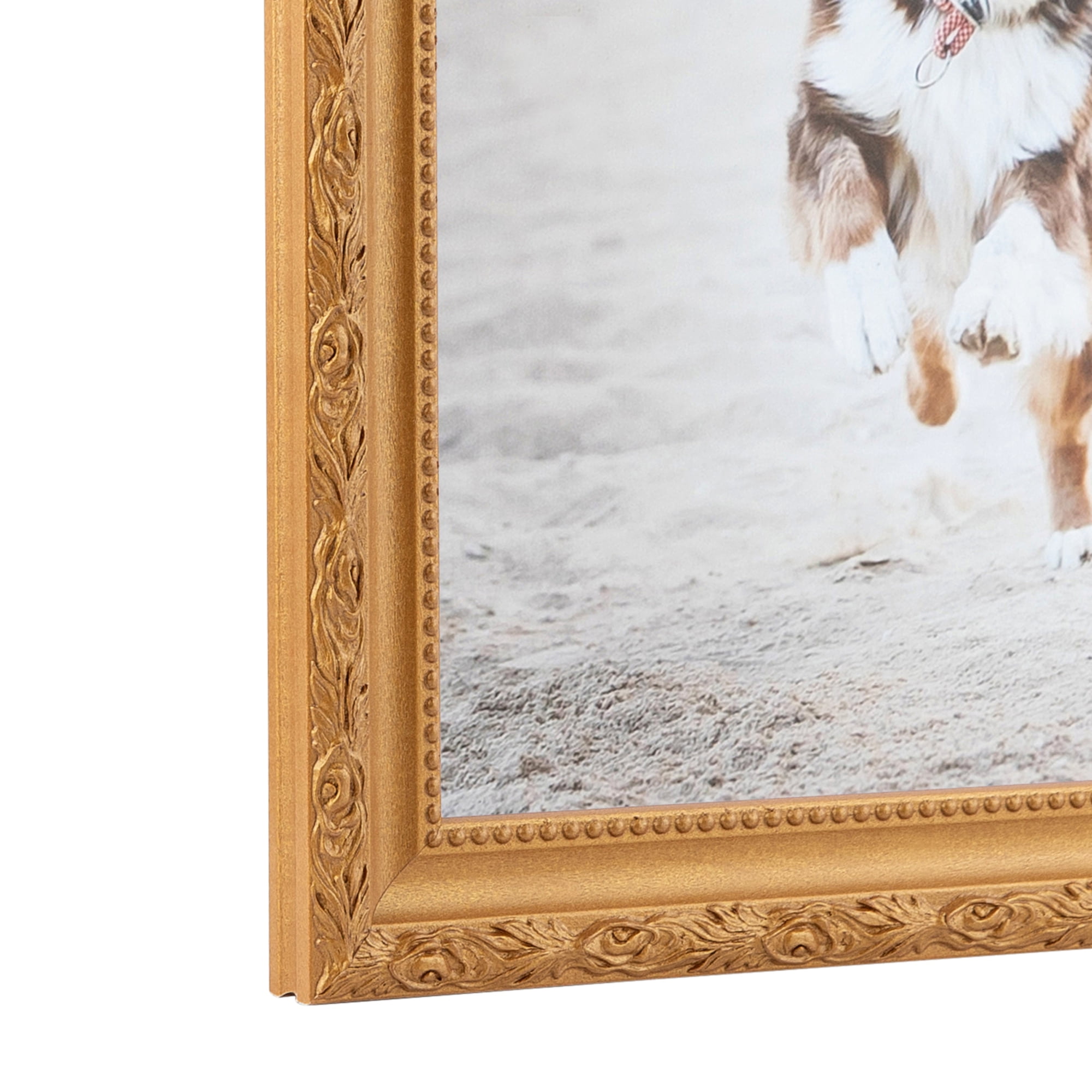 ArtToFrames 18" x 24" Bright Gold Picture Frame, 18x24 inch Gold Wood Poster Frame (WOM-4928), 2 Pack