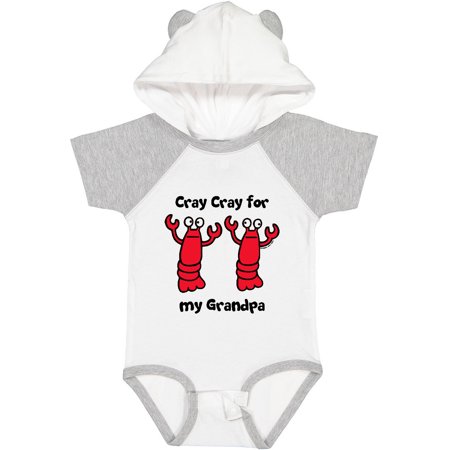 

Inktastic Lobster Cray Cray for My Grandpa Gift Baby Boy or Baby Girl Bodysuit