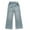 Blue, variant on JLMSPLWG Elastic Waist Jeans Ripped Jeans for Teens 3t Jeans Girls Plus Size Flare Pants Cargo Pants for Boys Camo Pants Gift Ideas, Blue 11-12 Years