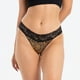 thumbnail image 2 of Gibobby Calzoncillos hipster Ropa interior de mujer Cintura Transpirable Levantamiento de cadera Calzoncillos Patrón Sexy Encaje G String Pantalones(Caqui， XL), 2 of 4