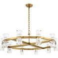 thumbnail image 2 of Urban Classic Chateau 20 light Burnished Brass Pendant, 2 of 7