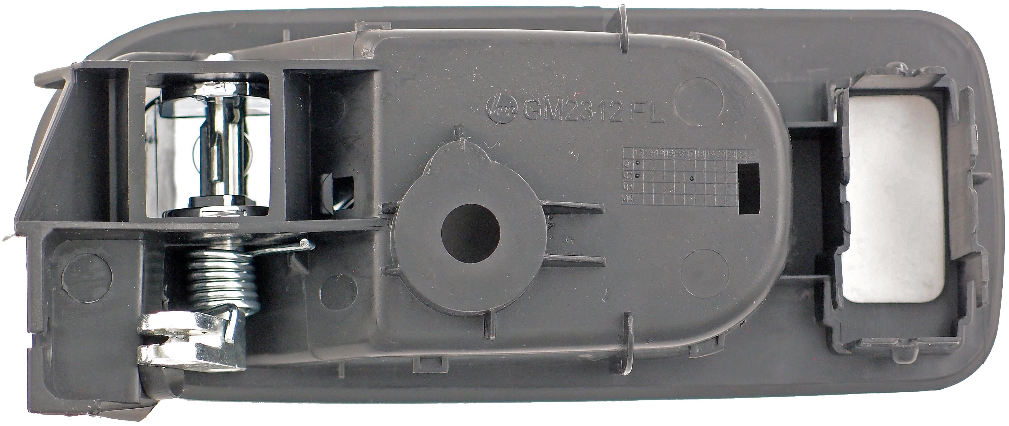 Dorman 81820 Front Driver Side Interior Door Handle for Specific Buick Models, Chrome Lever; Black Housing