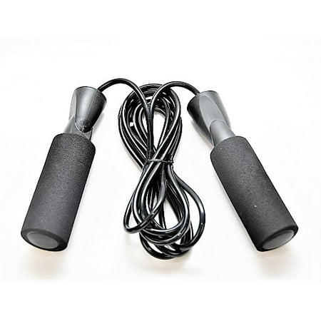 9 FT Jump Rope Exercise Rope - Black