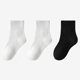 thumbnail image 1 of Kids' 3-Pack Cotton Mid-Calf Tube Socks for Boys and Girls - Soft, Sweat-Absorbing, Odor-Resistant Sports Socks for Daily Wear, 1 of 3