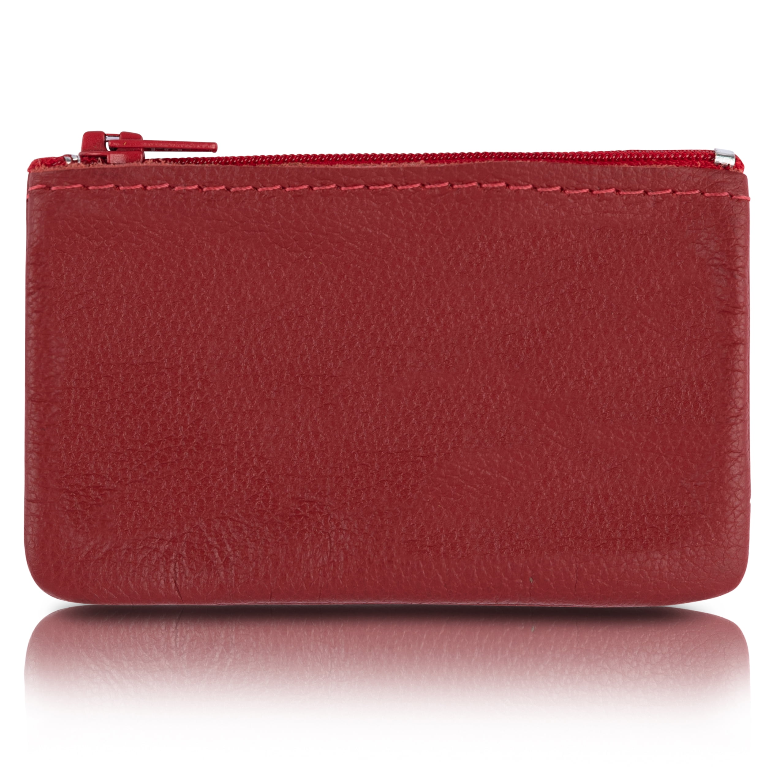 Zippered Coin Pouch, Change holder For Men/Woman made with Genuine