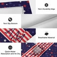 thumbnail image 6 of American Flag Outdoor Rug for Patio/Deck/Porch, Non-Slip Large Area Rug 3 x 5 Ft, Independence Day Red Blue Star Striped Indoor Outdoor Rugs Washable Area Rugs, Reversible Camping Rug Carpet Runner, 6 of 8