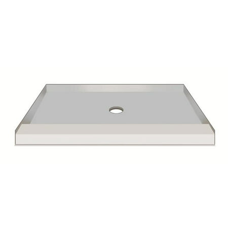 American Bath Factory S42363TP-C 42 x 36 in. Single Ready To Tile Shower Pan, 3 in.
