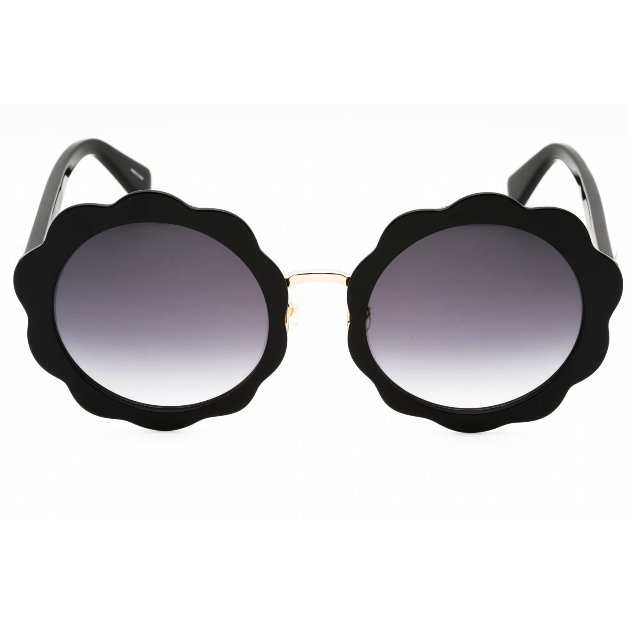 Kate Spade KS KARRIE/S Plastic Womens Round Sunglasses Black 52mm Adult