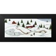thumbnail image 2 of Brown, David Carter 24x12 Black Modern Framed Museum Art Print Titled - Christmas Valley Bridge, 2 of 5