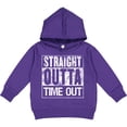 thumbnail image 2 of Inktastic Straight Outta Time out Toddler Hoodie, 2 of 4